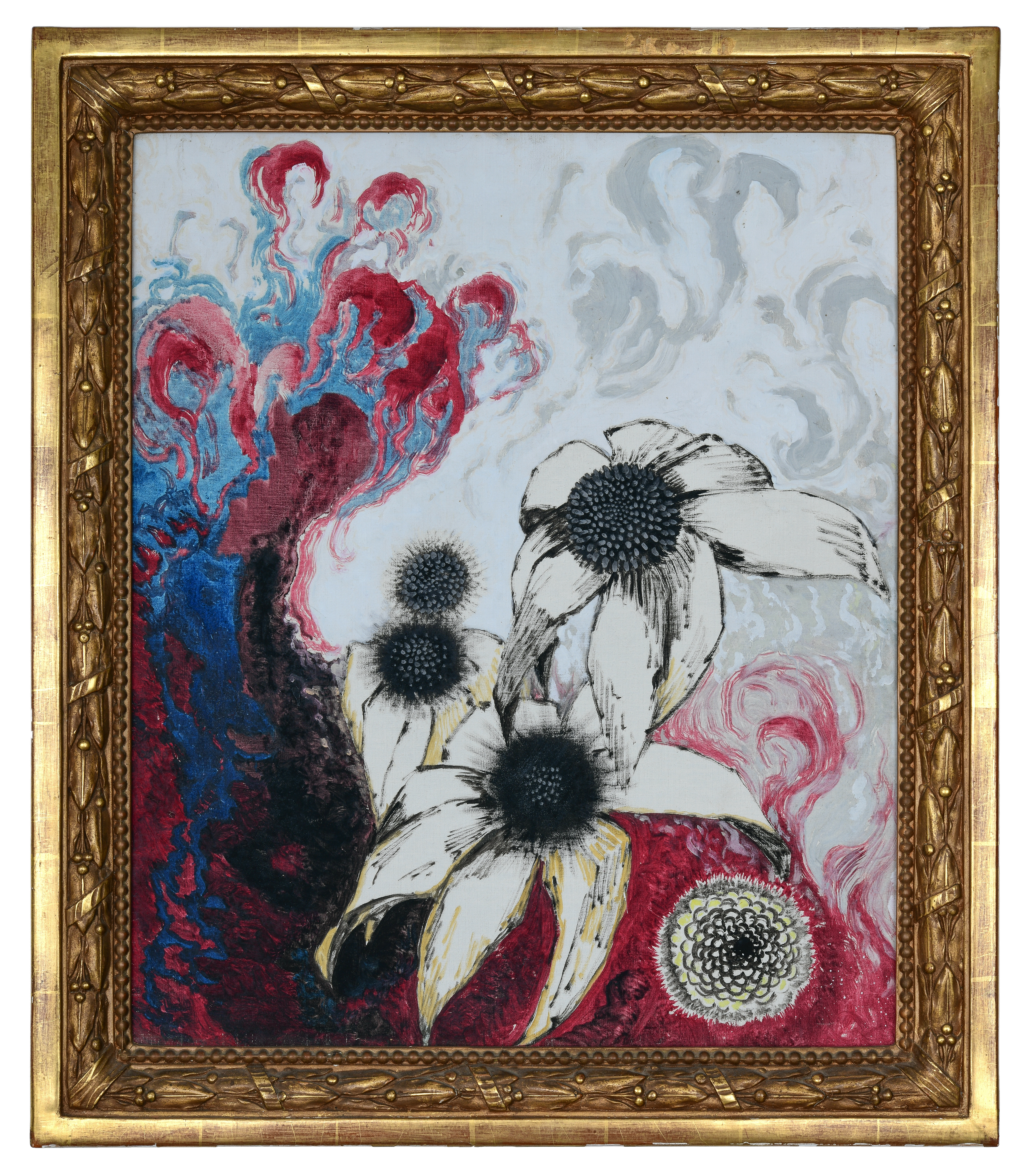 Flore sous-marine (fleurs blanches)